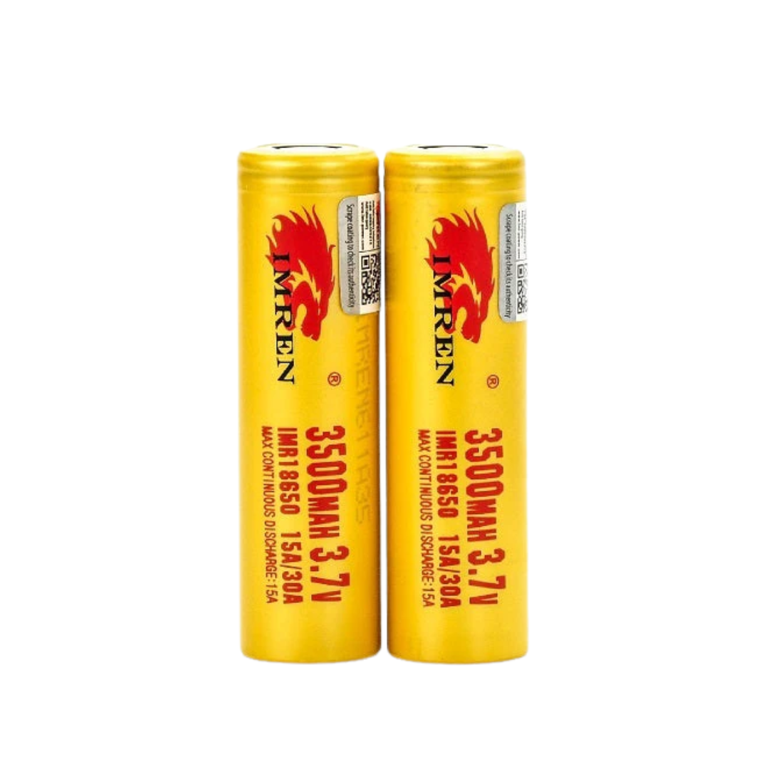 IMREN GOLD LI-ON BATTERY - PACK OF 2