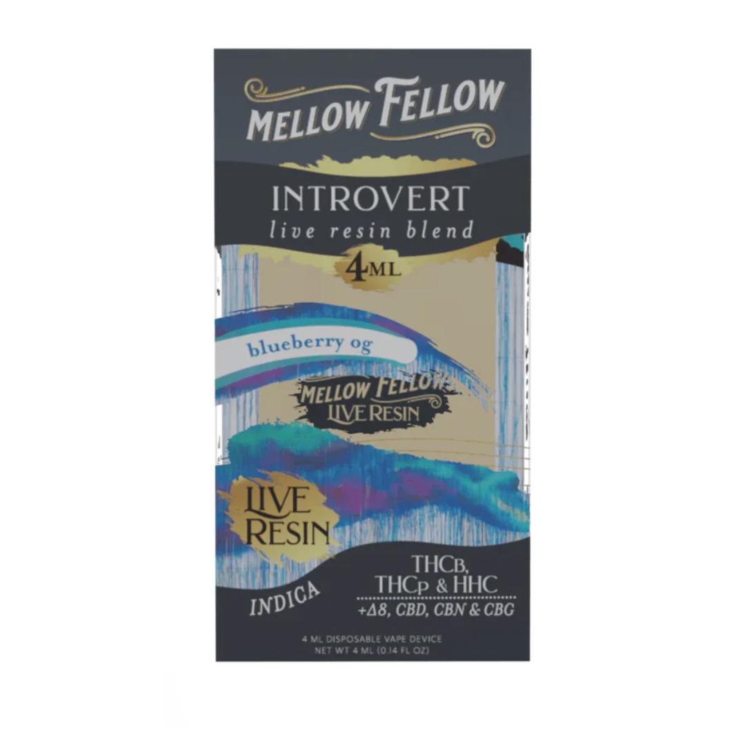 MELLOW FELLOW LIVE RESIN DISPOSABLES - 4ML