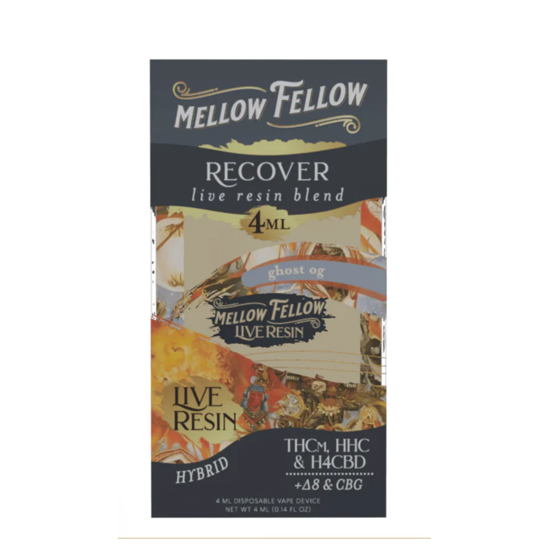 MELLOW FELLOW LIVE RESIN DISPOSABLES - 4ML