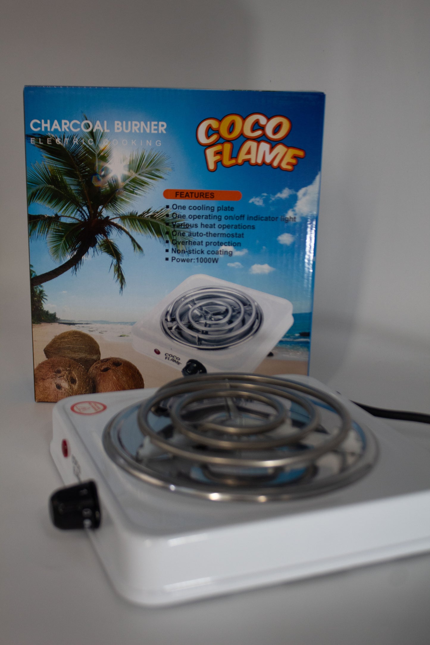 COCO FLAME CHARCOAL BURNER