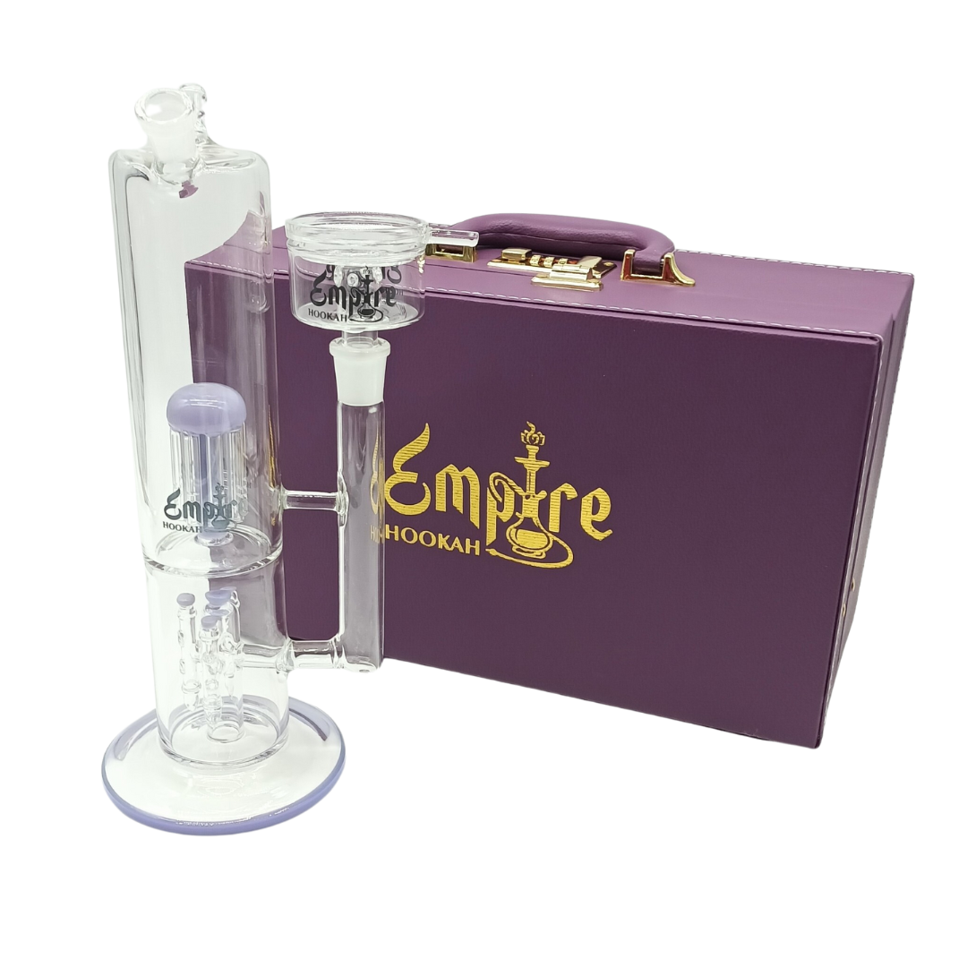 EMPIRE WATER PIPE WITH CARRYING CASE - JELLY EDITION