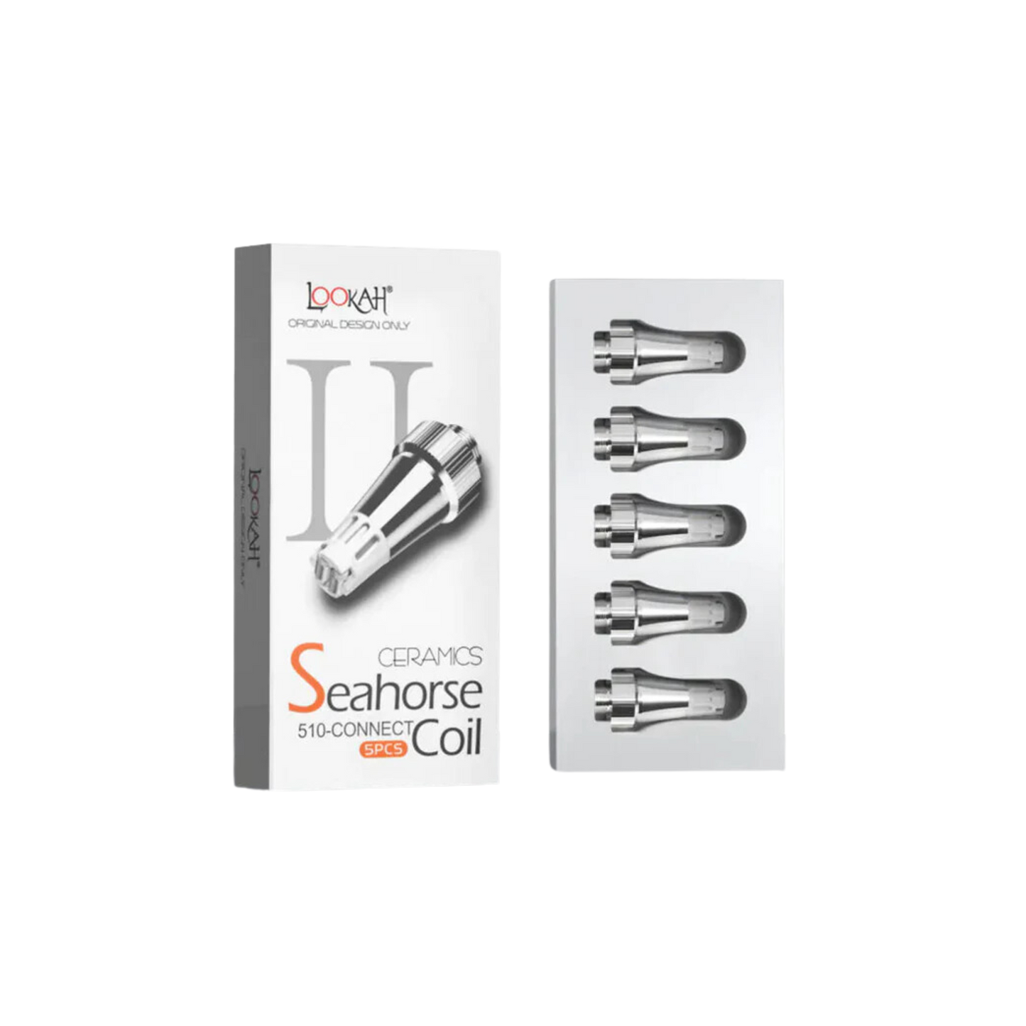 LOOKAH SEAHORSE CERAMICS II 510-CONNECT COIL (5 PCS)