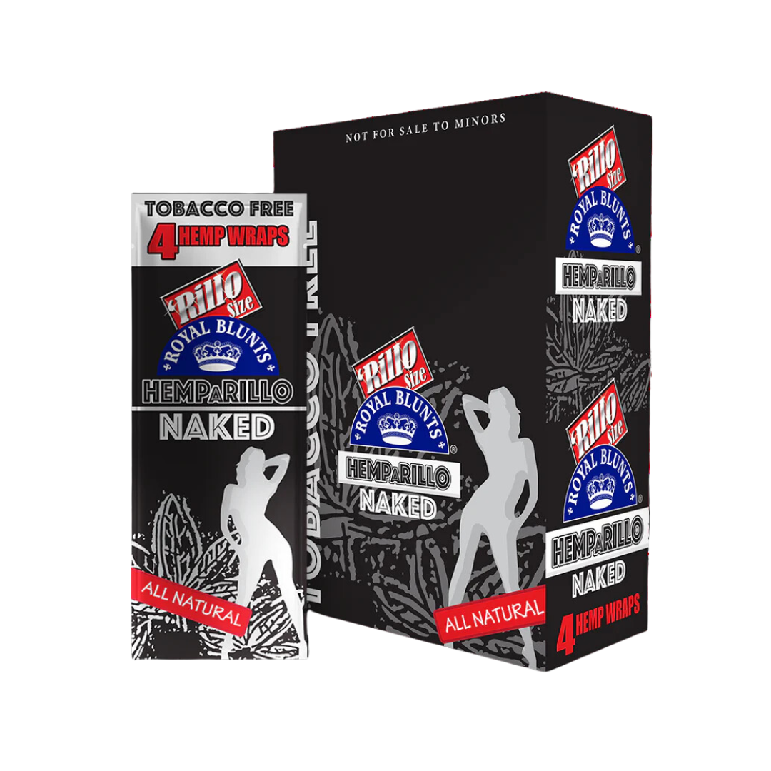 ROYAL BLUNTS HEMPARILLO WRAPS BOX