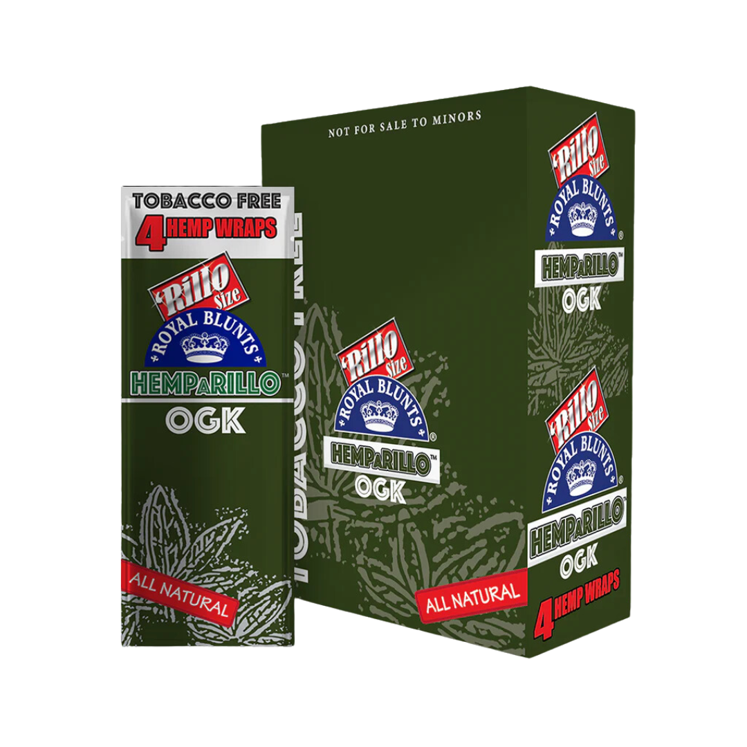 ROYAL BLUNTS HEMPARILLO WRAPS BOX