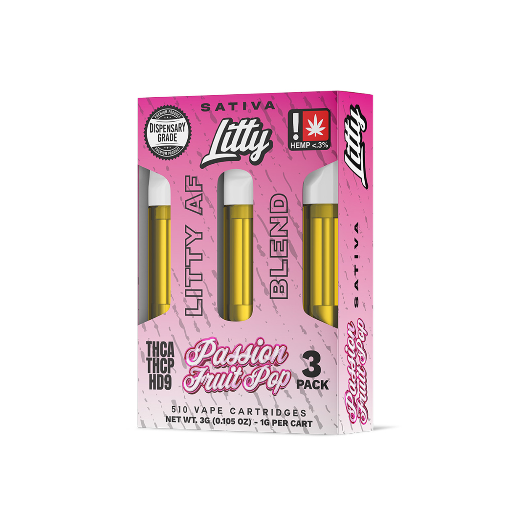 LITTY AF BLEND CARTRIDGE - 3 PACK