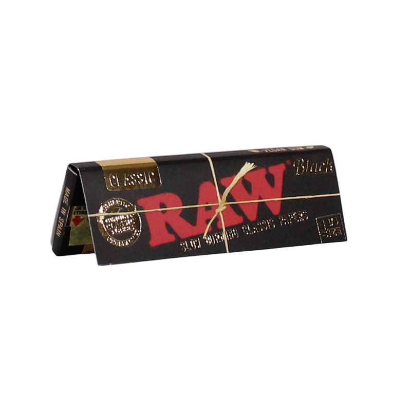 RAW BLACK CLASSIC ROLLING PAPERS
