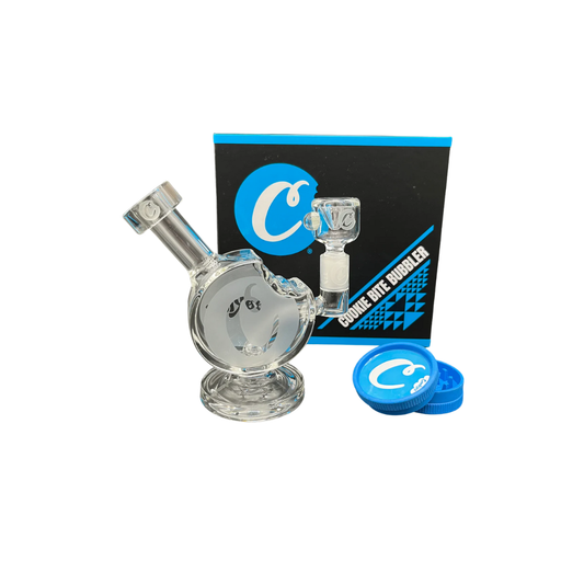 COOKIES BITE GLASS BUBBLER - 5.75"