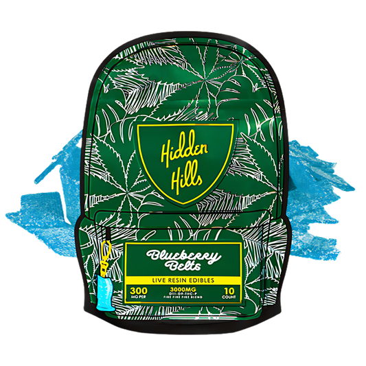 HIDDEN HILLS GUMMIES HEMP LIVE RESIN EDIBLES 3000MG