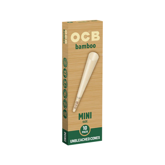 OCB BAMBOO UNBLEACHED MINI CONES